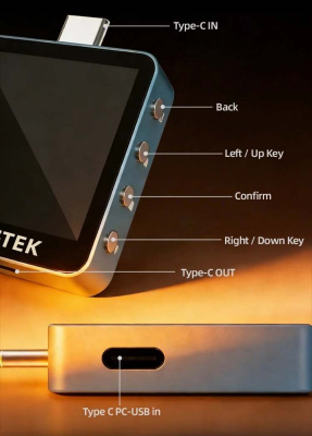 USB тестер Alientek C2