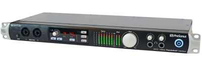 PreSonus Quantum аудио-MIDI интерфейс Thunderbolt, 26вх/32вых (8/14 на 192кГц), 8мик.вх./10 лин.вых. 2ADAT I/O, S/PDIF I/O, мониторинг, Talkback mic