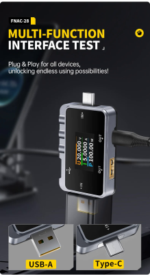 USB-тестер Fnirsi FNAC-28