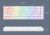 Клавиатура AJAZZ K685T White (Red switch)
