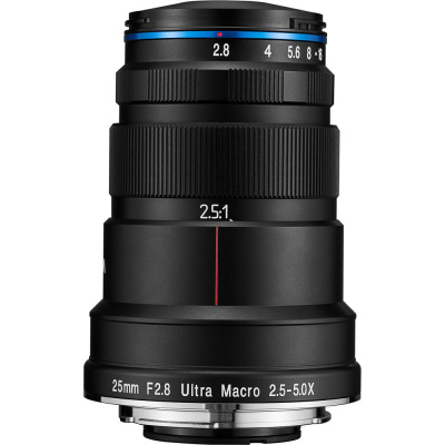Объектив Laowa 25mm f/2.8 2.5-5X Ultra-Macro для Nikon F