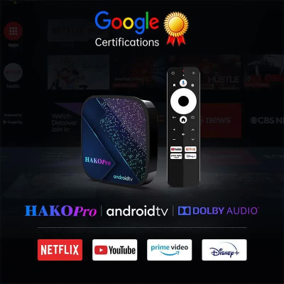 Смарт-тв приставка HAKO Pro 2/16 Гб Android 11