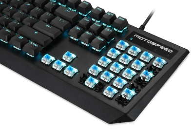 Игровая клавиатура Motospeed CK95 Ice Blue Blacklight Black Blue Switch (русская раскладка)