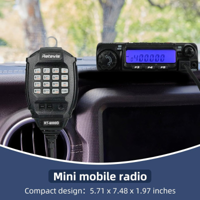 Автомобильная радиостанция Retevis RT9000D (400-490MHz)