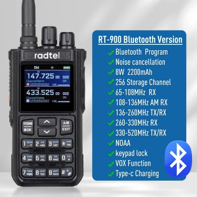 Радиостанция Radtel RT-900 Bluetooth