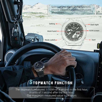 Часы North Edge Mercury Silver