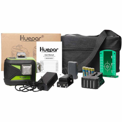 Лазерный уровень Huepar 603CG (12 линий, 3D)