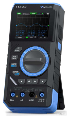 Портативный осциллограф FNIRSI DST-201 магазин PROAIM
