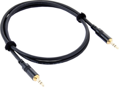 Cordial CFS 0.9 WW инструментальный кабель мини-джек стерео 3.5мм/мини-джек стерео 3.5мм, 0.9м, черный