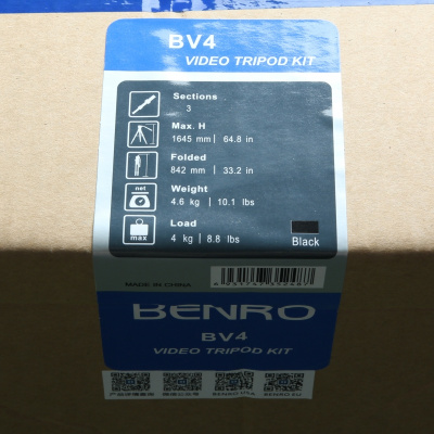 Штатив Benro BV4 с видеоголовкой