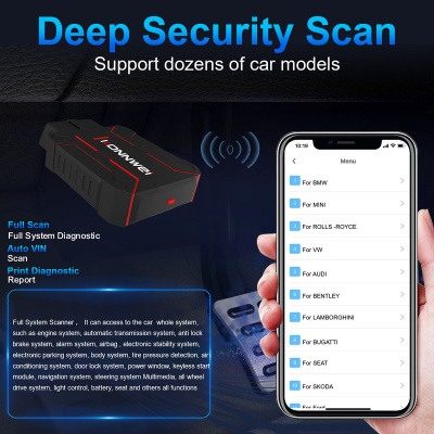 Автомобильный сканер Konnwei MAXOBD