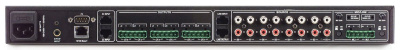 dbx 1261 аудио процессор для многозонных систем. 12 входов - 2 балансных мик/лин Phoenix, 8 RCA, S/PDIF; 6 балансных Phoenix выхода