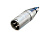 Neutrik NA2MPMM адаптер-переходник, RCA Male «папа» -> XLR 3 Male «папа». Распаян по стандарту IEC 268-12