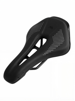Велосипедное седло West Biking 0801101 Узкое, черное магазин PROAIM