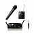 AKG WMS40 Mini2 Mix Set US45AC (660.7/662.3МГц) радиосистема с приёмником SR40 Mini Dual, 1 портативным и 1 ручным передатчиками