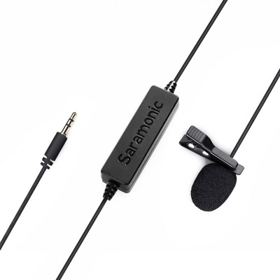 Saramonic LavMicro-S петличный стерео микрофон с кабелем 5м, миниджек