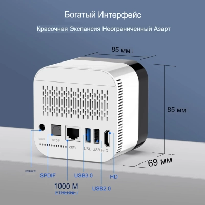 ТВ приставка H96 MAX H728 2/16