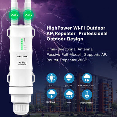 Уличный маршрутизатор Wavlink N300