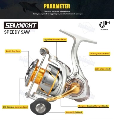 Катушка SeaKnight Speedy SAW 4000H