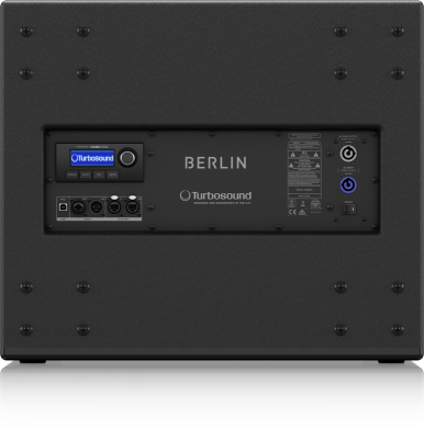 Turbosound BERLIN TBV118L-AN активный сабвуфер прямого излучения, 18", усилитель 3000Вт с DSP "KLARK TEKNIK", сеть ULTRANET, интегр.подвес