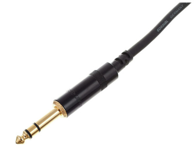Cordial CFY 1.5 VPP кабель Y-адаптер джек стерео 6.3мм—2 джека моно 6.3мм male, 1.5м, черный