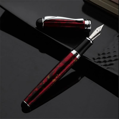 Перьевая ручка Jinhao X750 Red Ice 0,5mm (подарочная упаковка)