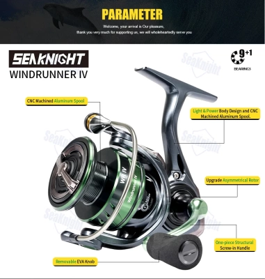 Катушка SeaKnight WR4 3000 Series