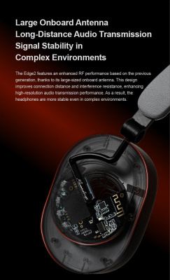 Наушники Moondrop Edge 2 Black магазин PROAIM