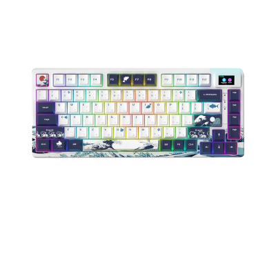 Клавиатура Womier SK80 White Coral Sea