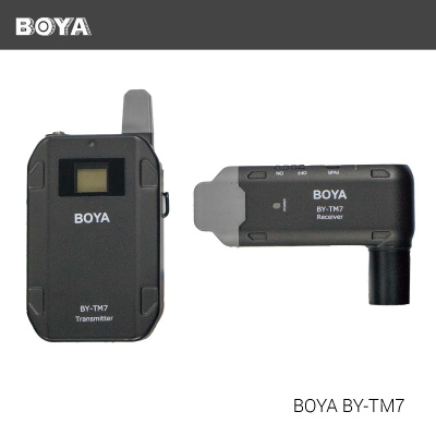 Петличный радио микрофон Boya BY-TM7