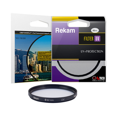 Светофильтр Rekam RF-UV62 для фотоаппарата (ультрафиолетовый)