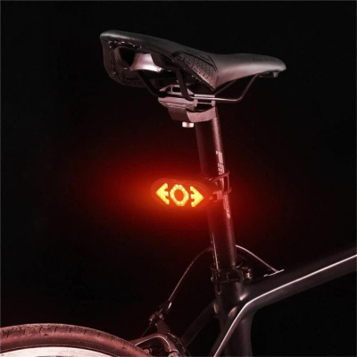 Велосипедный фонарь West Biking 0701301 задний с пультом
