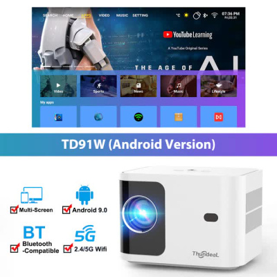 Проектор Thundeal TD91 (TD91W) Android