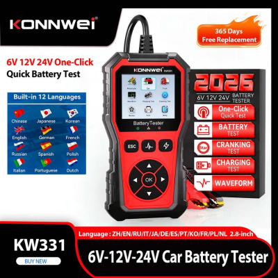 Тестер аккумулятора Konnwei KW331