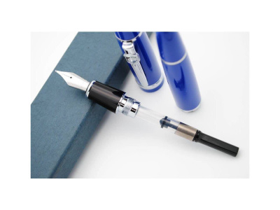Перьевая ручка Jinhao 159 Blue, Silver (подарочная упаковка)