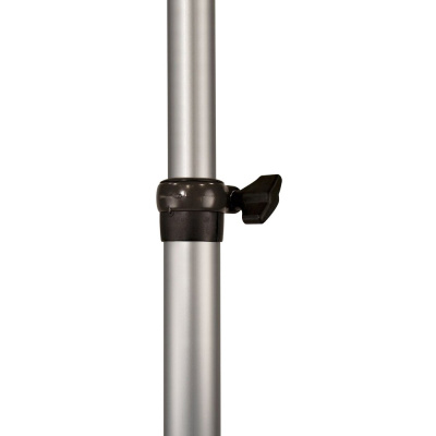 Ultimate Support TS-80S алюминиевая спикерная стойка на треноге, грузоподъемность до 68.2 кг, высота 1118-2007мм, вес 3.3кг, хром
