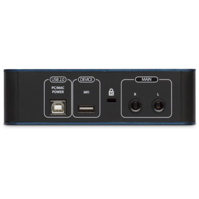 PreSonus AudioBox iOne аудио интерфейс, USB 2.0/iPad-Port, 2вх/2 вых канала, 1мик,1инстр, 24бит/44-96кГц, софт Studio One Artist