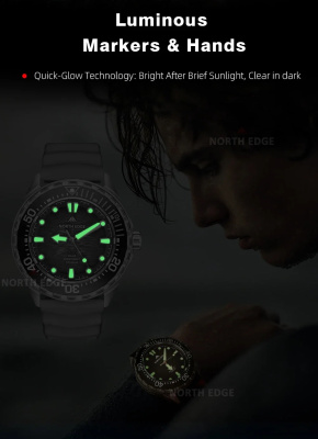 Часы North Edge Triton Ti магазин PROAIM