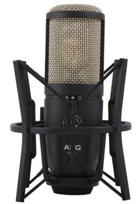 AKG P420 конденсаторный микрофон, 3 диаграммы напр.,  20-20000Гц, 28мВ/Па, SPL до155дБ, SH300 "паук", кейс