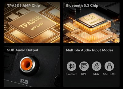 Колонки Aiyima S30 Orange