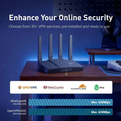 Маршрутизатор GL-iNet GL-BE6500 Flint 3e