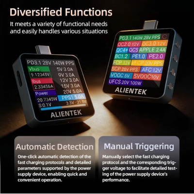 USB тестер Alientek C2