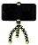 JOBY GorillaPod Mobile Mini штатив смартфона, черный/зеленый (JB01519)