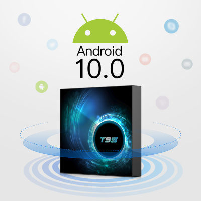 Смарт ТВ приставка T95 4/64Gb Android Smart Box