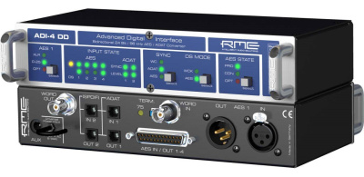 RME ADI-4 DD 4-канальный конвертер, 24 Bit / 96 kHz, AES/EBU <> ADAT Converter, 9 1/2", 1U