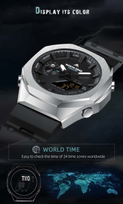 Часы North Edge Mercury Silver