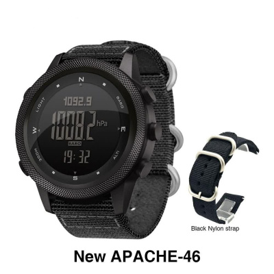 Часы North Edge Apache 46 Black nylon