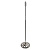 Ultimate Support CUSTOM-6 стойка микрофонная прямая хромированная серии "кастом", круглое основание, высота 102-163см