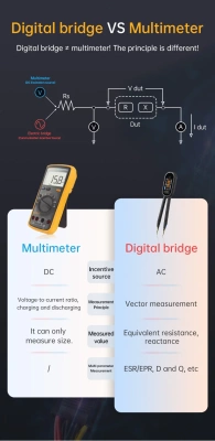 Тестер пинцет Alientek LT1 LCR