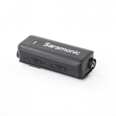 Saramonic LavMicr адаптер с нагрудным микрофоном для камер и смартфонов (2 входа 3,5 мм)